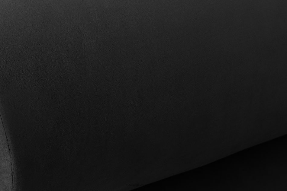 LUNEO Polsterbett Japandi mit Bettkasten 180 cm schwarz schwarz - Foto 6