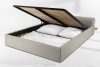 LUNEO Polsterbett Japandi mit Bettkasten 180 cm cremefarben cremefarben - Foto 15