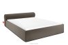 LUNEO Polsterbett Japandi mit Bettkasten 180 cm braun braun - Foto 1