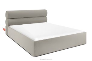 LUNEO, https://konsimo.de/kollektion/luneo/ Polsterbett im Japandi-Stil mit Bettkasten 160 cm cremefarben cremefarben - Foto