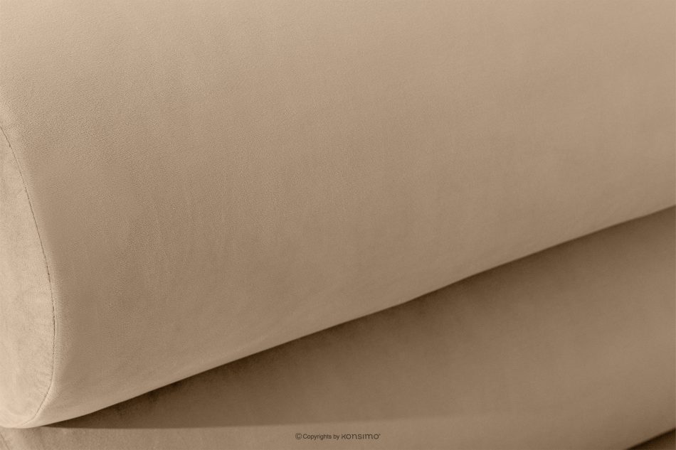 LUNEO Polsterbett im Japandi-Stil mit Bettkasten 180 cm dunkelbeige dunkelbeige - Foto 6