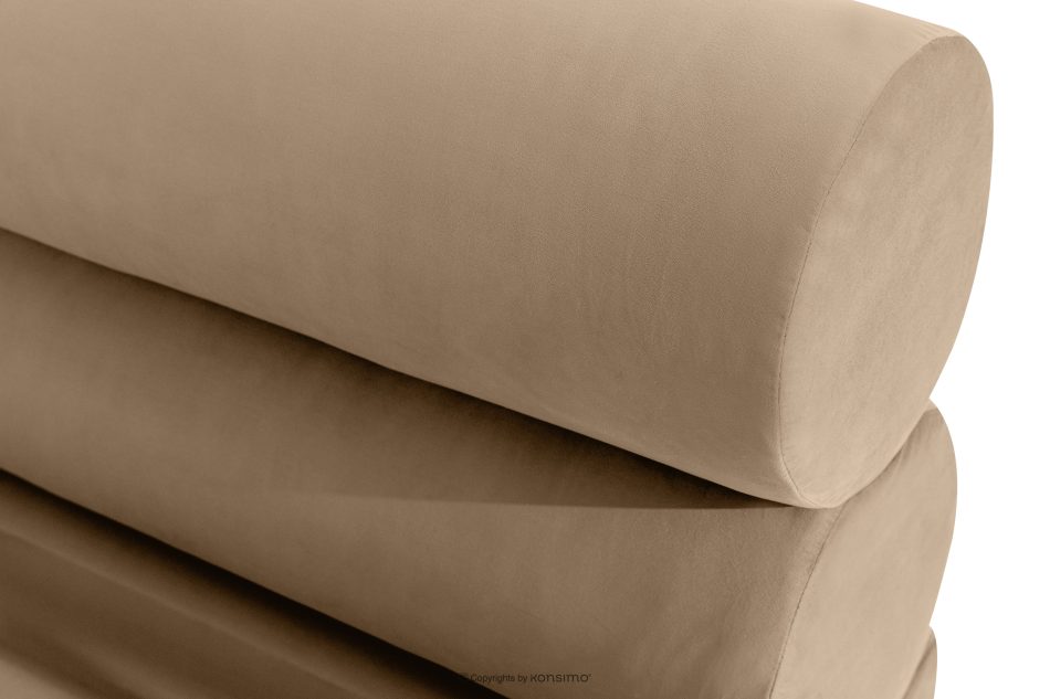 LUNEO Polsterbett im Japandi-Stil mit Bettkasten 180 cm dunkelbeige dunkelbeige - Foto 7