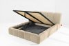 OLMIRA Polsterbett mit Bettkasten 160 cm beige beige - Foto 13