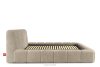 OLMIRA Polsterbett mit Bettkasten 160 cm graubeige graubeige - Foto 5