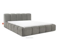 Polsterbett mit Bettkasten 180 cm dunkelgrau