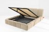 OLMIRA Polsterbett mit Bettkasten 180 cm beige beige - Foto 13