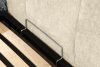 OLMIRA Polsterbett mit Bettkasten 180 cm ecru ecru - Foto 8