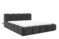 Polsterbett mit Bettkasten 200 cm anthrazit