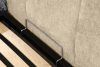 OLMIRA Polsterbett mit Bettkasten 200 cm beige beige - Foto 8