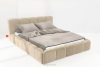 OLMIRA Polsterbett mit Bettkasten 200 cm beige beige - Foto 2