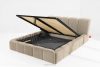OLMIRA Polsterbett mit Bettkasten 200 cm graubeige graubeige - Foto 13