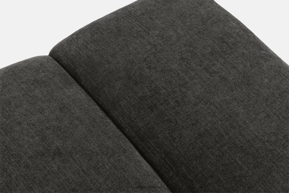 FLAVA Gesteppter Retro Modern Sitzhocker in Graphit Graphit - Foto 3