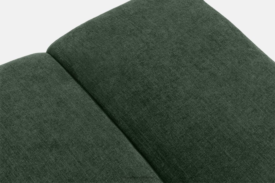 FLAVA Gesteppter Retro Modern Sitzhocker in Dunkelgrün Dunkelgrün - Foto 3