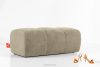 FLAVA Gesteppter Retro Modern Sitzhocker in Sand Sandfarben - Foto 5