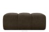 FLAVA Gesteppter Retro Modern Sitzhocker in Braun Braun - Foto 1