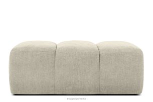 FLAVA, https://konsimo.de/kollektion/flava/ Gesteppter Retro Modern Sitzhocker in Ecru Ecru - Foto