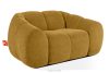 FLAVA Gesteppter Retro Modern Sessel in Honig Honigfarben - Foto 3