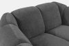 FLAVA Gesteppter Retro Modern Sessel in Grau Grau - Foto 7
