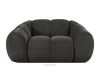 FLAVA Gesteppter Retro Modern Sessel in Graphit Graphit - Foto 1