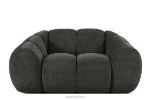 FLAVA, https://konsimo.de/kollektion/flava/ Gesteppter Retro Modern Sessel in Graphit Graphit - Foto