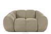 FLAVA Gesteppter Retro Modern Sessel in Sand Sandfarben - Foto 1