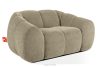 FLAVA Gesteppter Retro Modern Sessel in Sand Sandfarben - Foto 3
