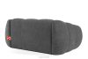 FLAVA Gestepptes Retro Modern Zweisitzer Sofa in Grau Grau - Foto 4