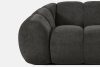 FLAVA Gestepptes Retro Modern Zweisitzer Sofa in Graphit Graphit - Foto 6