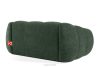 FLAVA Gestepptes Retro Modern Zweisitzer Sofa in Dunkelgrün Dunkelgrün - Foto 4