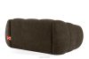 FLAVA Gestepptes Zweisitzer im Retro Modern Stil braun Braun - Foto 4
