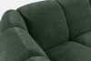 FLAVA Gestepptes Retro-Modern-Dreisitzer-Sofa in Dunkelgrün Dunkelgrün - Foto 8