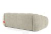 FLAVA Gestepptes Retro-Modern-Dreisitzer-Sofa in Ecru Ecru - Foto 4