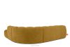 FLAVA Curve-Ecksofa im Retro-Modern-Stil modular rechts honigfarben Honigfarben - Foto 4