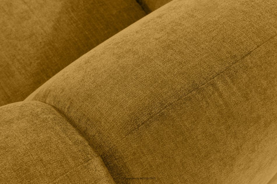 FLAVA Curve-Ecksofa im Retro-Modern-Stil modular rechts honigfarben Honigfarben - Foto 6