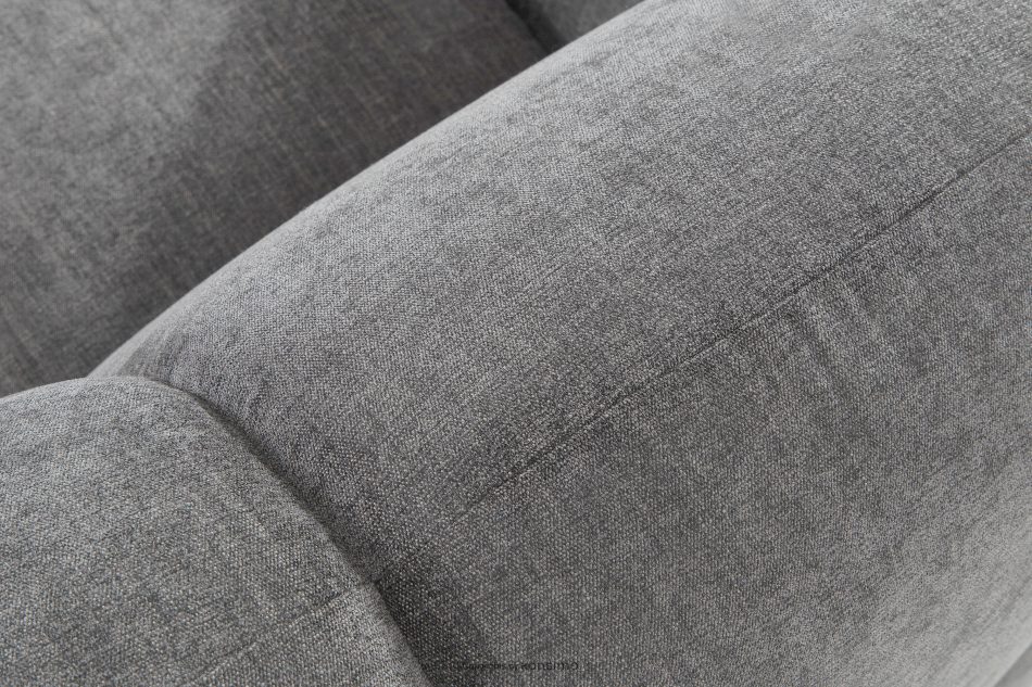 FLAVA Curve-Ecksofa im Retro-Modern-Stil modular rechts hellgrau Hellgrau - Foto 6