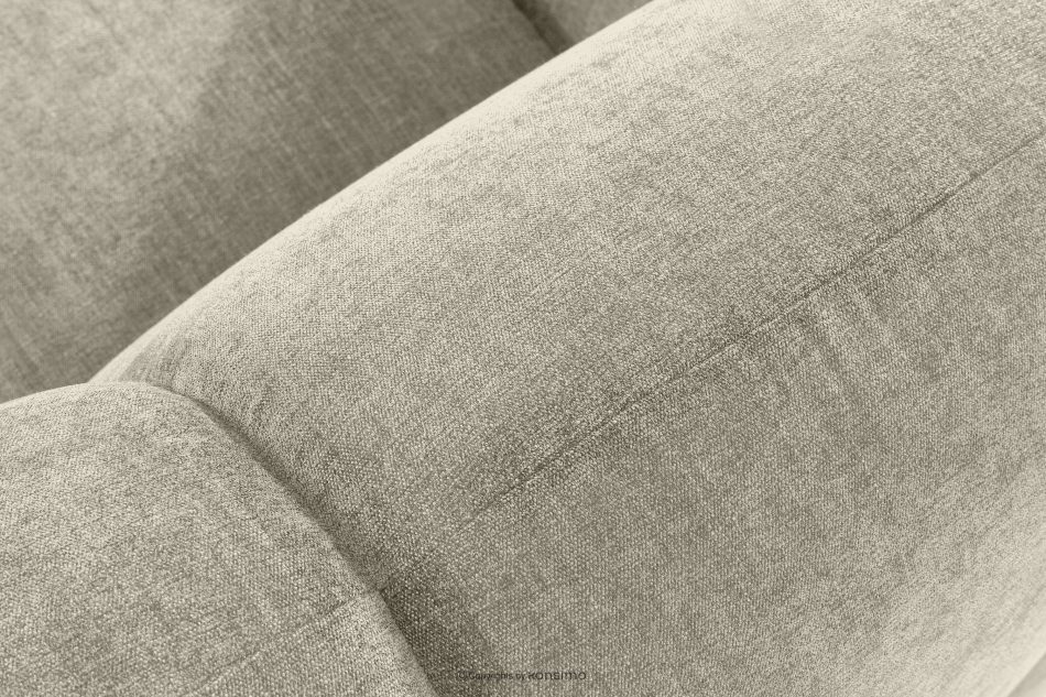 FLAVA Curve-Ecksofa im Retro-Modern-Stil modular rechts ecru Ecru - Foto 6