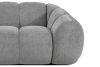 FLAVA Curve-Ecksofa im Retro-Modern-Stil modular links hellgrau Hellgrau - Foto 6