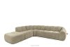 FLAVA Curve-Ecksofa im Retro-Modern-Stil modular links sandfarben Sandfarben - Foto 3
