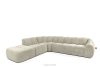 FLAVA Curve-Ecksofa im Retro-Modern-Stil modular links ecru Ecru - Foto 3