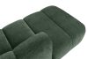 FLAVA Großes gestepptes Ecksofa im Retro-Modern-Stil links dunkelgrün Dunkelgrün - Foto 10