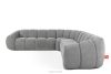FLAVA Modulares Ecksofa im Modern-Retro-Stil rechts/links hellgrau Hellgrau - Foto 1