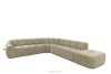 FLAVA Modulares Curve-Ecksofa im Retro-Modern-Stil rechts sandfarben Sandfarben - Foto 3