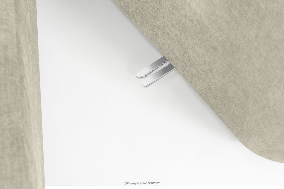 FLAVA Modulares Curve-Ecksofa im Retro-Modern-Stil rechts ecru Ecru - Foto 8