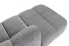 FLAVA Modulares Ecksofa Curve im Retro-Modern-Stil links hellgrau Hellgrau - Foto 10