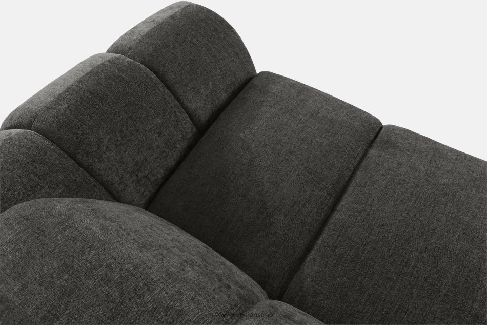 FLAVA Modulares Ecksofa Curve im Retro-Modern-Stil links graphit Graphit - Foto 4