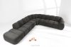 FLAVA Modulares Ecksofa Curve im Retro-Modern-Stil links graphit Graphit - Foto 2