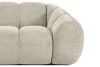 FLAVA Modulares Ecksofa Curve im Retro-Modern-Stil links ecru Ecru - Foto 6