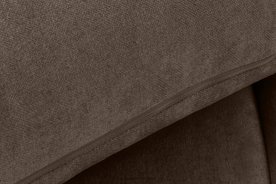 LIGULA Modernes ausziehbares Schlafsofa aus Chenille-Stoff in Braun braun - Foto 8