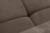 LIGULA Modernes ausziehbares Schlafsofa aus Chenille-Stoff in Braun braun - Foto 10