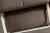 LIGULA Modernes ausziehbares Schlafsofa aus Chenille-Stoff in Braun braun - Foto 13